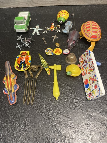 Vintage child junk drawer - vintage, child's