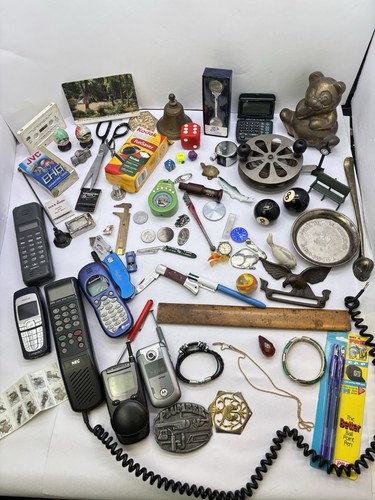 Vintage junk drawer lot cool - lot,,